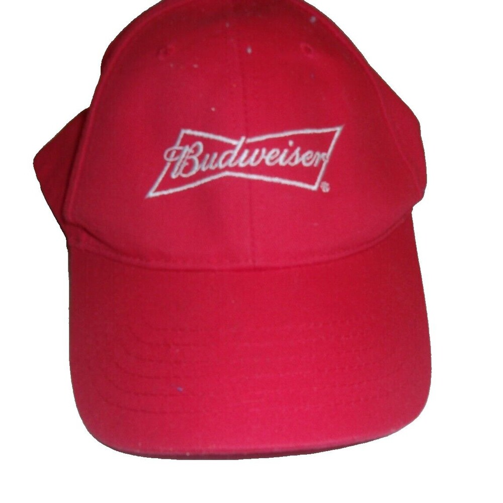 Budweiser Red Baseball Cap This Buds For You Design Adjustable OS